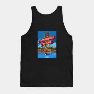 Cottageaholic of Muskoka Blue Tank Top